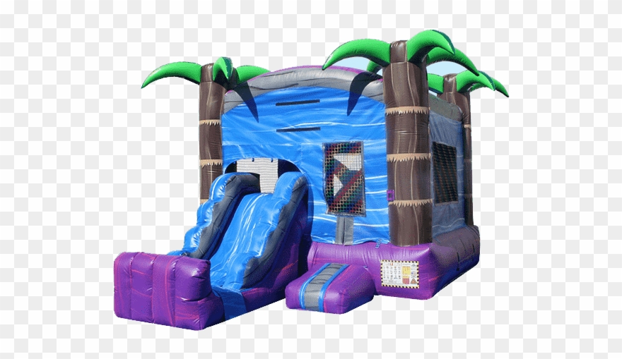 Tropical Combo 21ft - Fiesta King Rentals - Party Rental, Jumpers, Tables, Clipart