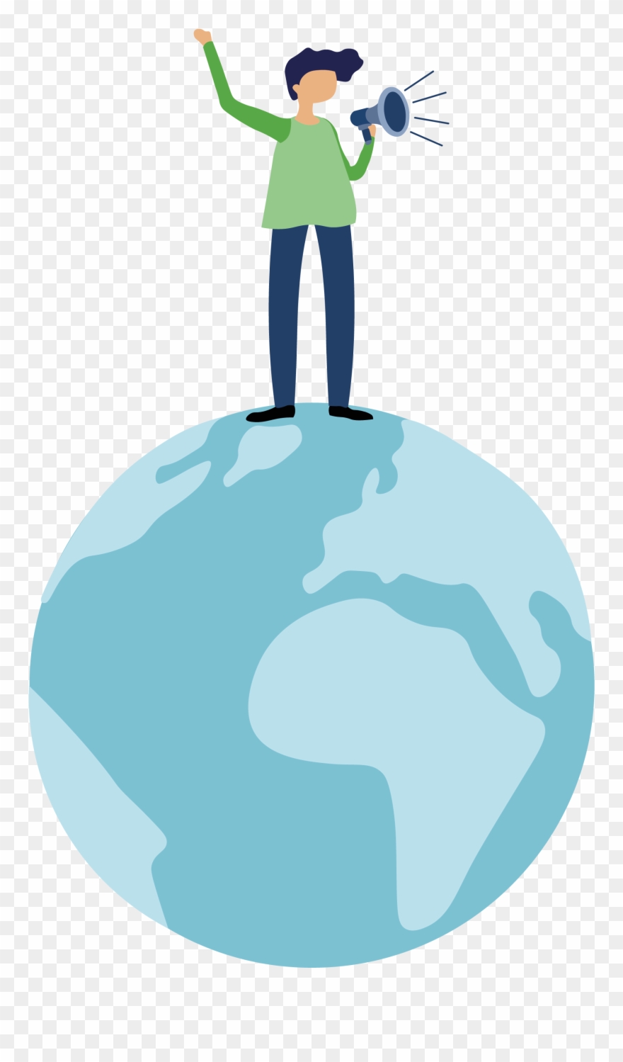 The Sustainability Influencers - Cartoon Clipart