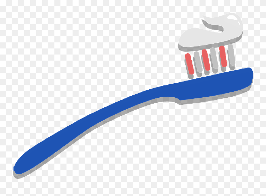 Toothbrush Clipart Sticker To - Clip Art - Png Download