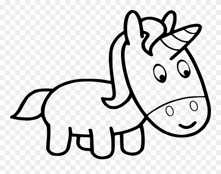 Minion Horse Coloring Page - Despicable Me Unicorn Coloring Pages Clipart