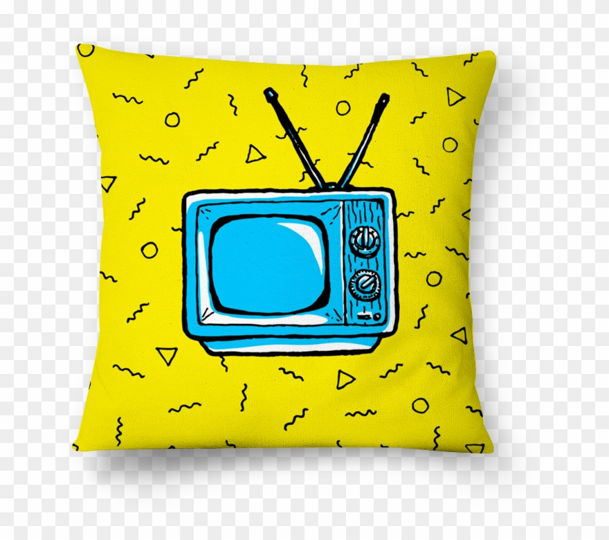 Almofada Vintage Tv De Sarcina - Cushion Clipart