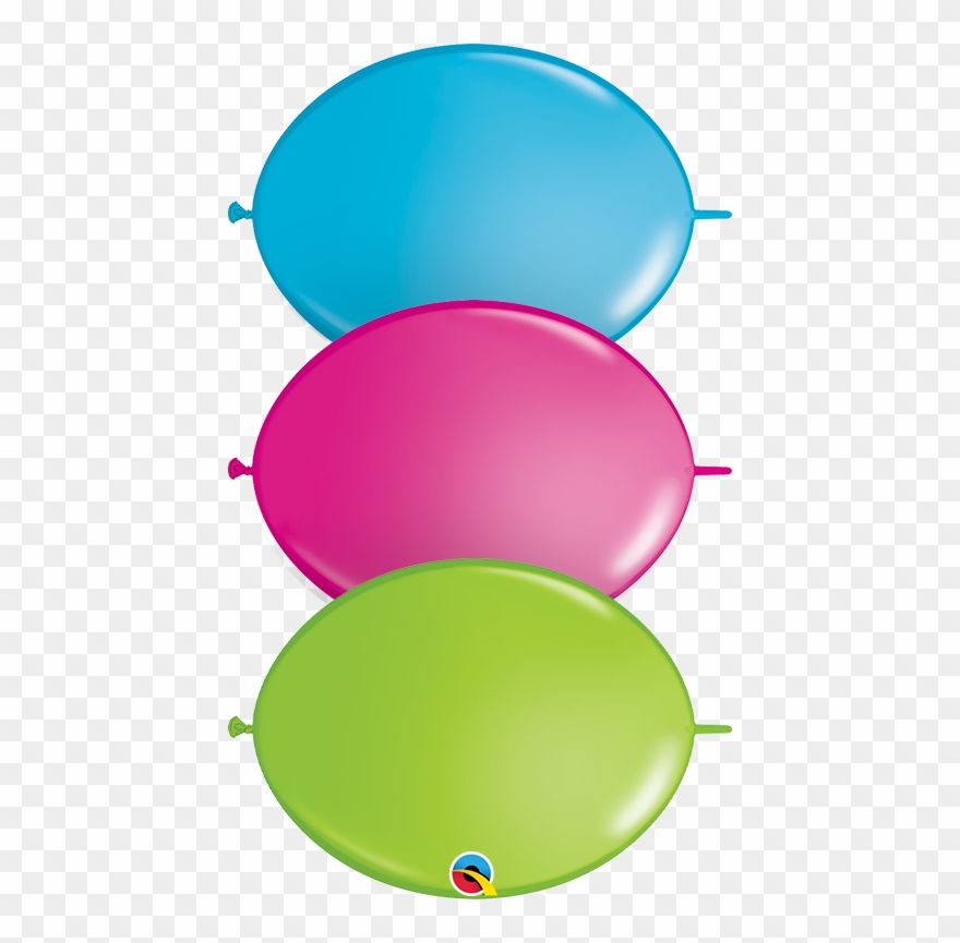 Party Banner Bright Balloons - Balloon Clipart