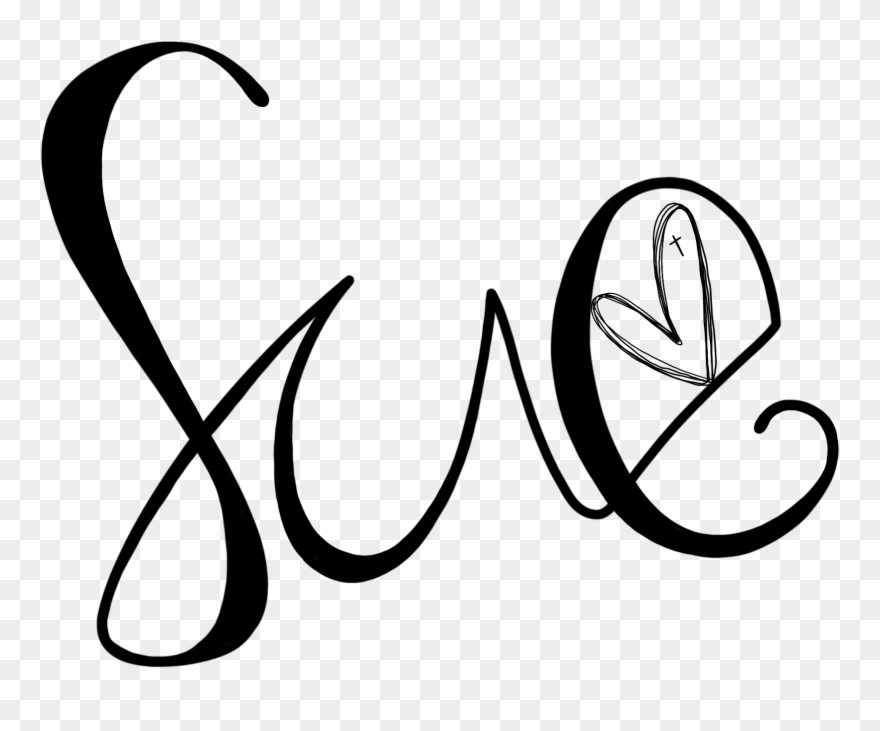 Bless You, Sue - Signature Clipart