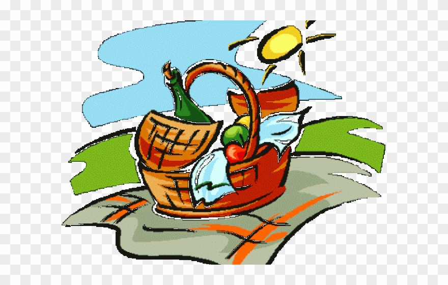 Cartoon Picnic Clipart