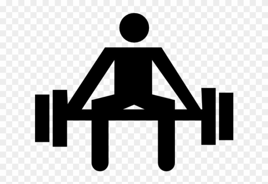Olympic Clipart Weightlifting - Png Download