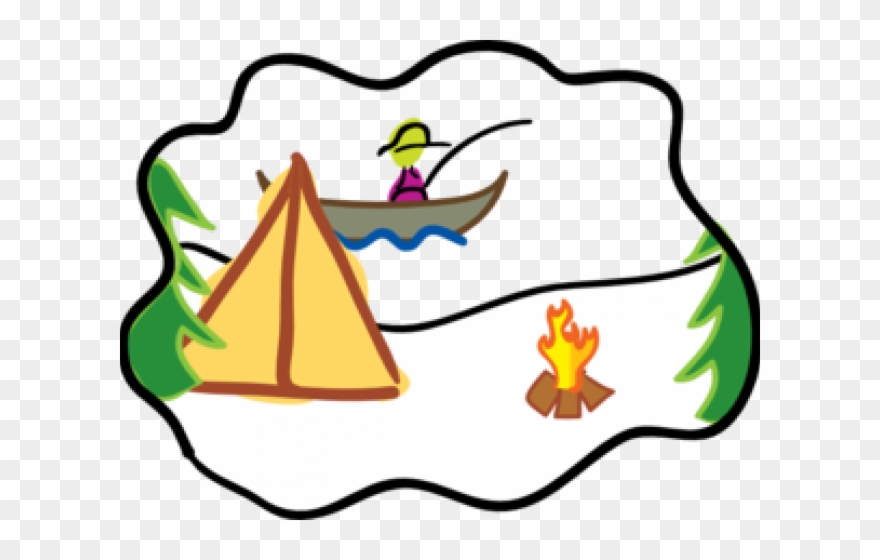 Free Clipart Camping - Png Download