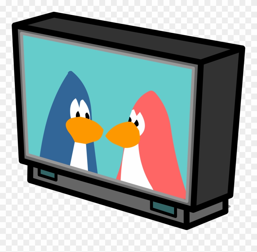 Big Screen Tv Sprite 011 - Television Clipart