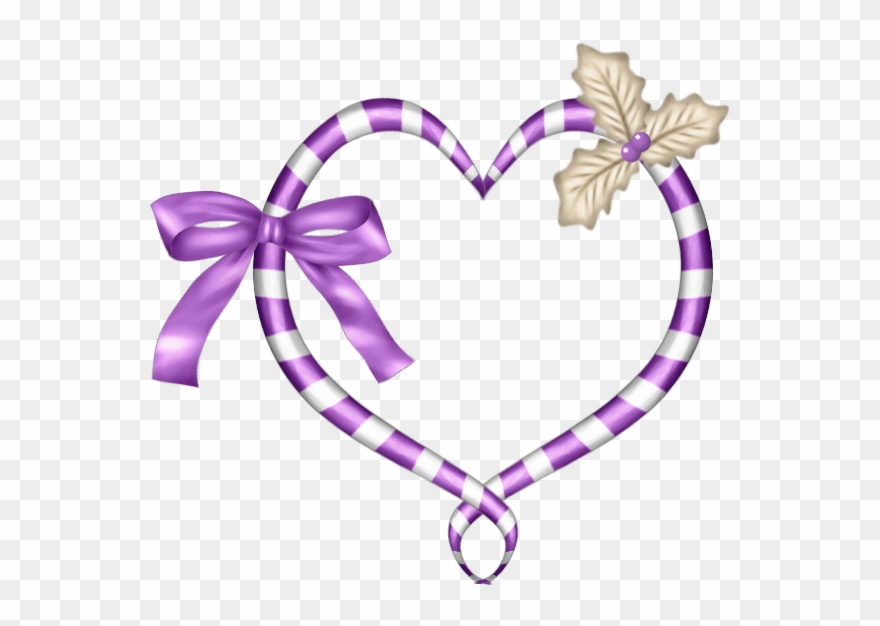 Coração Шарм В Виде Сердца, Фиолетовые Сердца, Картинки, - Christmas Day Clipart