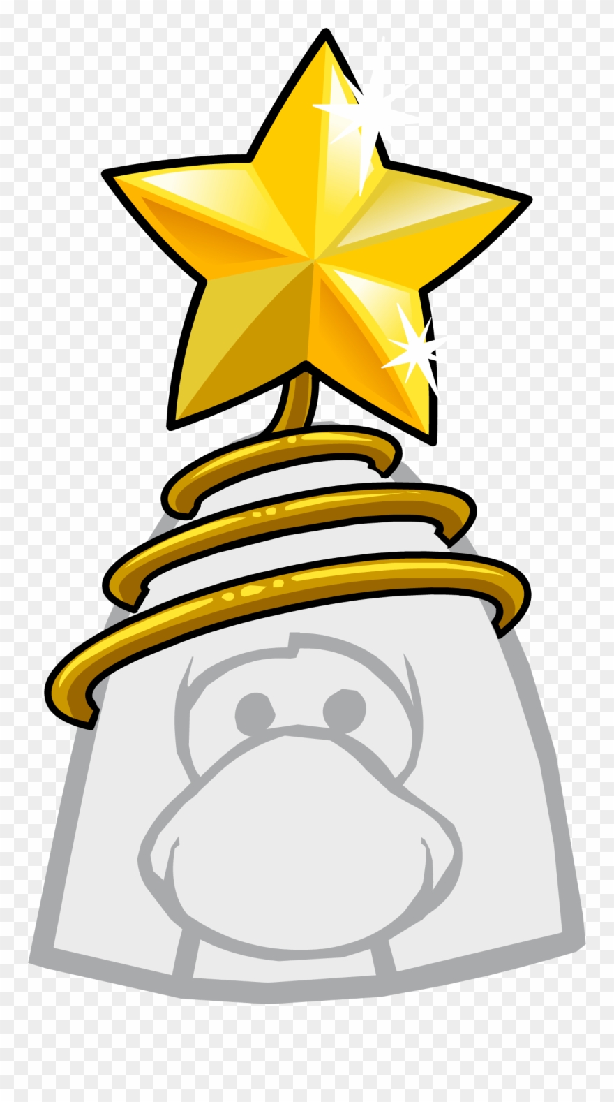 The Tree Topper - Cartoon Of Christmas Tree Topper Clipart