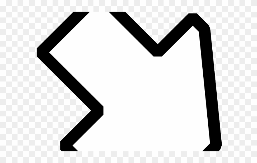 Arrow Clipart South - Png Download