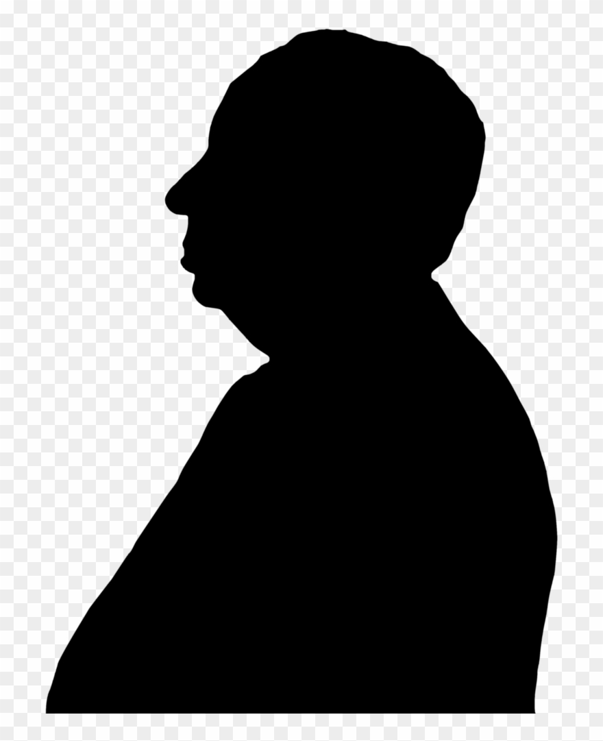 Alfred Hitchcock Clipart - Alfred Hitchcock Silhouette - Png Download