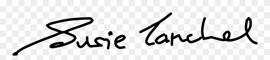 Susie Tanchel, Head Of School - Calligraphy Clipart