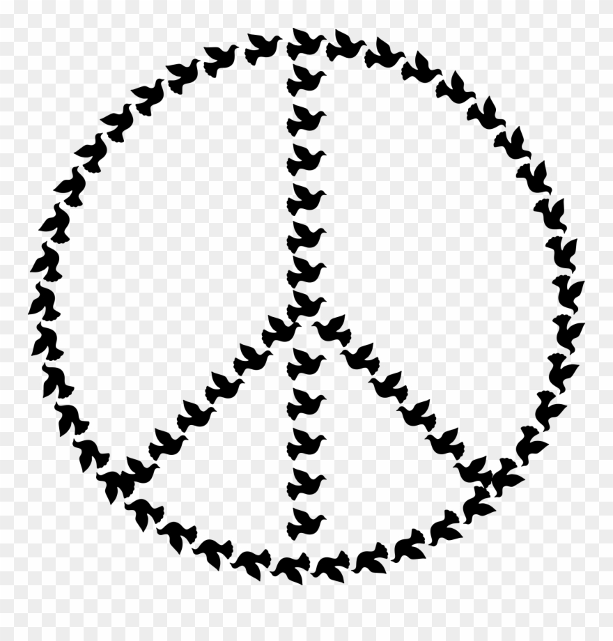 Peace Dove Sign Symbol Bird Png Image - Colombes De La Paix Dessin Clipart