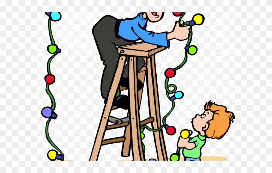 Lights Clipart Cartoon - Christmas Lights Clip Art - Png Download