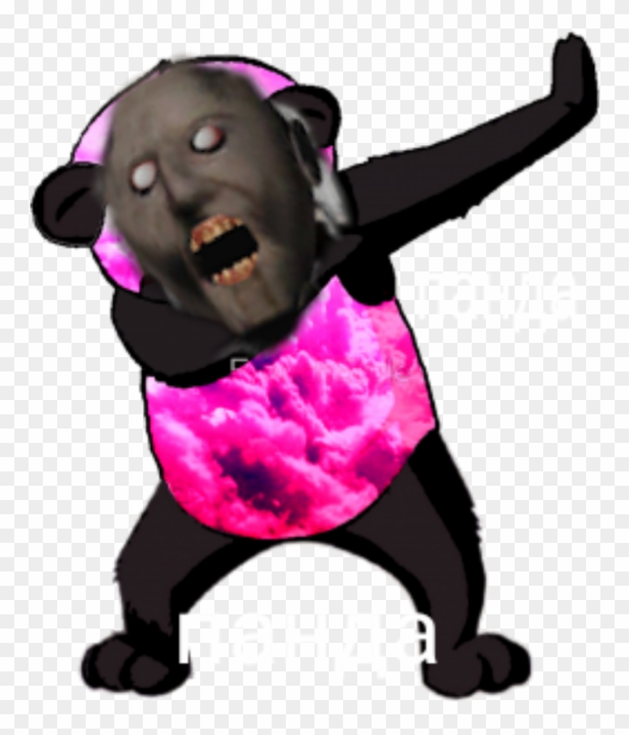 Panda Dab Clipart