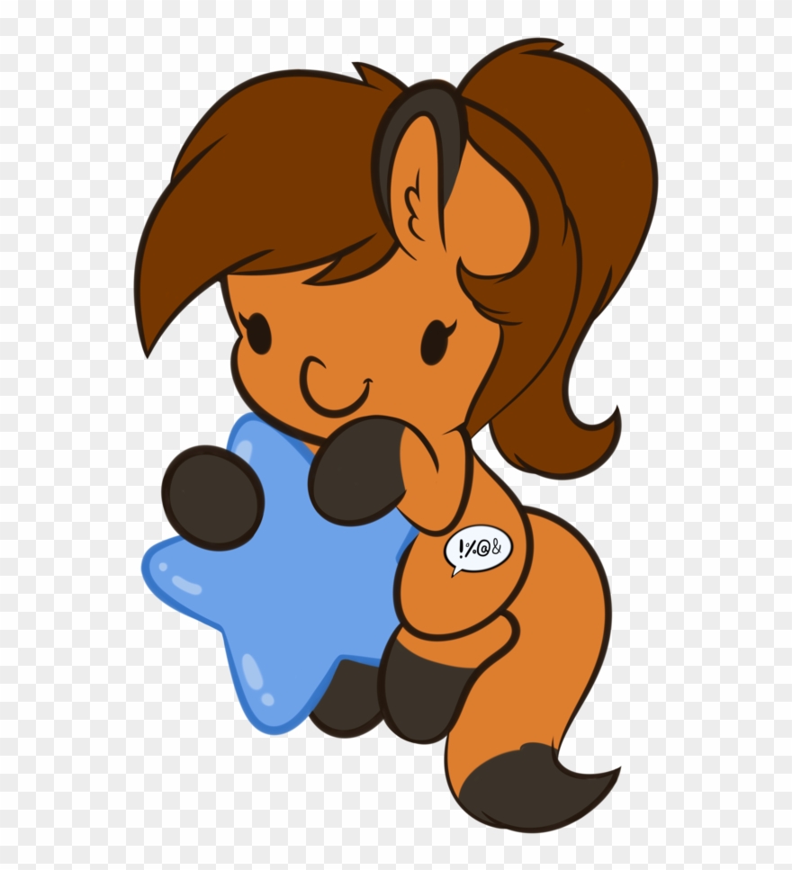 Wickedsilly, Chibi, Cute, Female, Foxpony, Fox Pony, - Cartoon Clipart