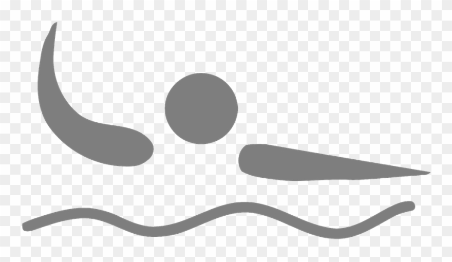 Swimmer Graphic Group Free - Water Polo Clipart