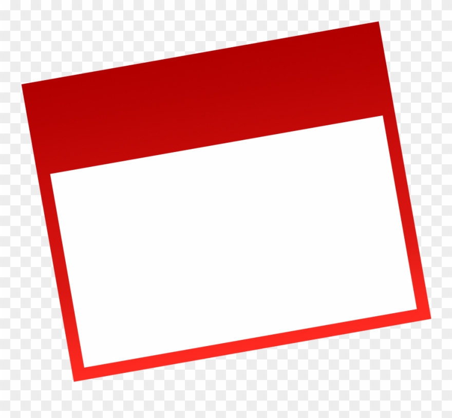 Date Clipart Blank Calendar - Calendar Png Icon Mac Transparent Png