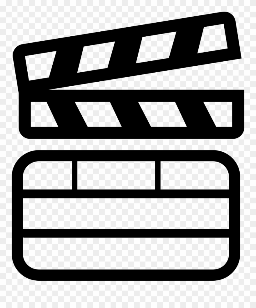 Cinema Slate For Cinema Scenes Numbering Comments - Iconos De Escenas Png Clipart