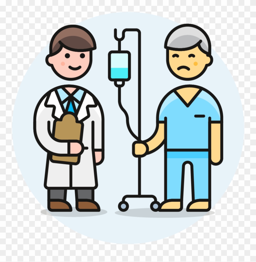 14 Doctor Patient - Work Illustration Clipart