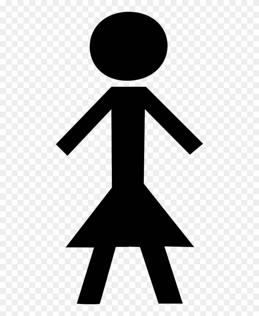 Figure,free Vector Graphics - Stick Figure Clip Art - Png Download