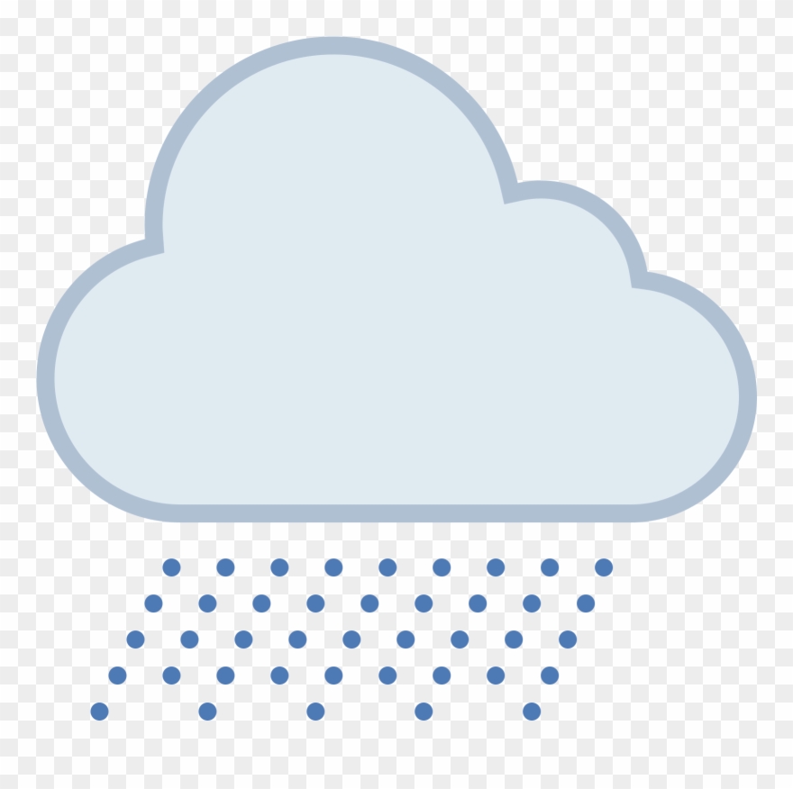 Torrential Rain Icon - Rain Clipart