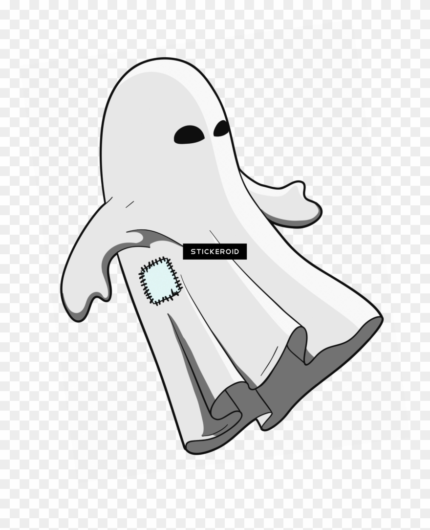 Halloween Ghost - White Halloween Png Clipart