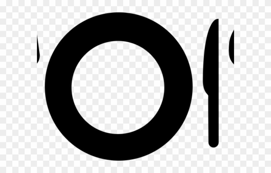 Fork Clipart Gambar - Circle - Png Download