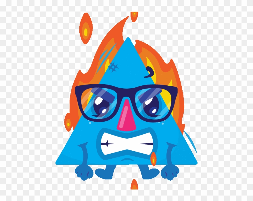 Geometric Gang Character Design Styles - Geometric Character Design Clipart