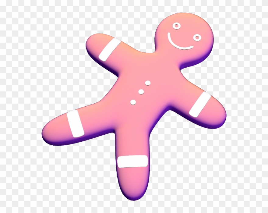 Gingerbread Man - Christmas Bauble - Gingerbread Man Clipart