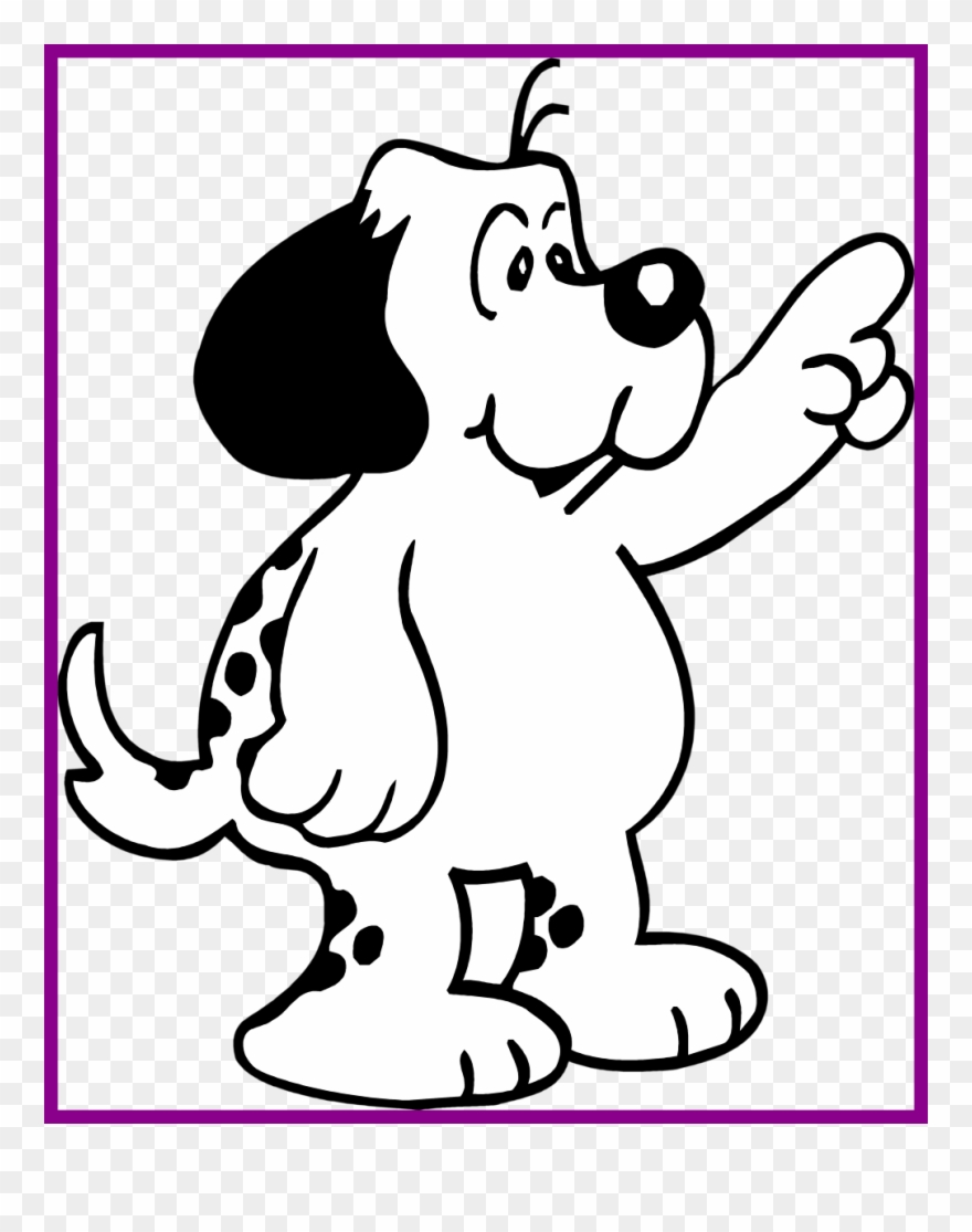 Shocking Going In And Out The Window Picture Of Cartoon - Dog Clipart - Png Download