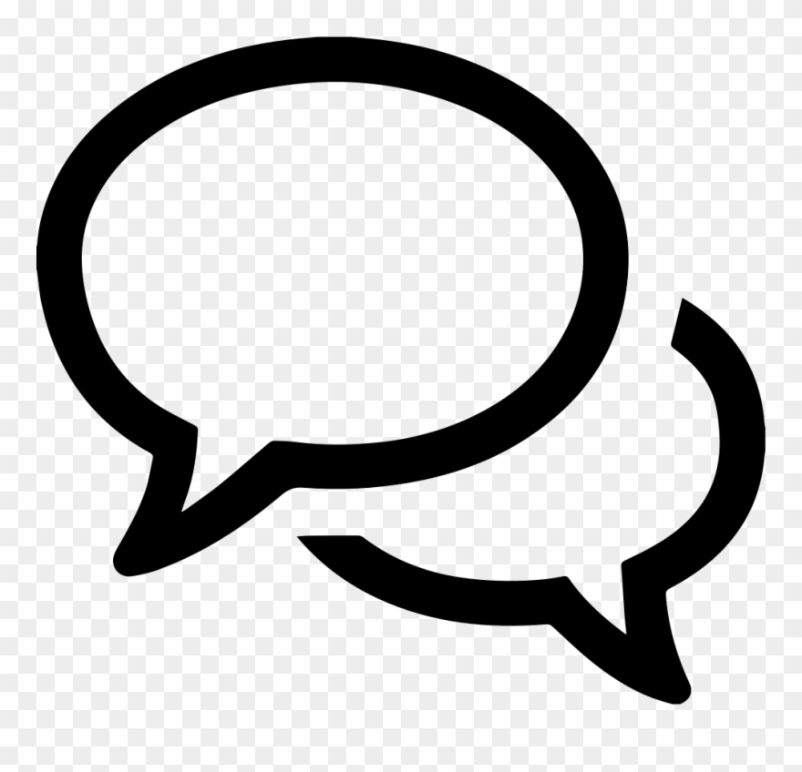 Png File - Red Conversation Icon Png Clipart