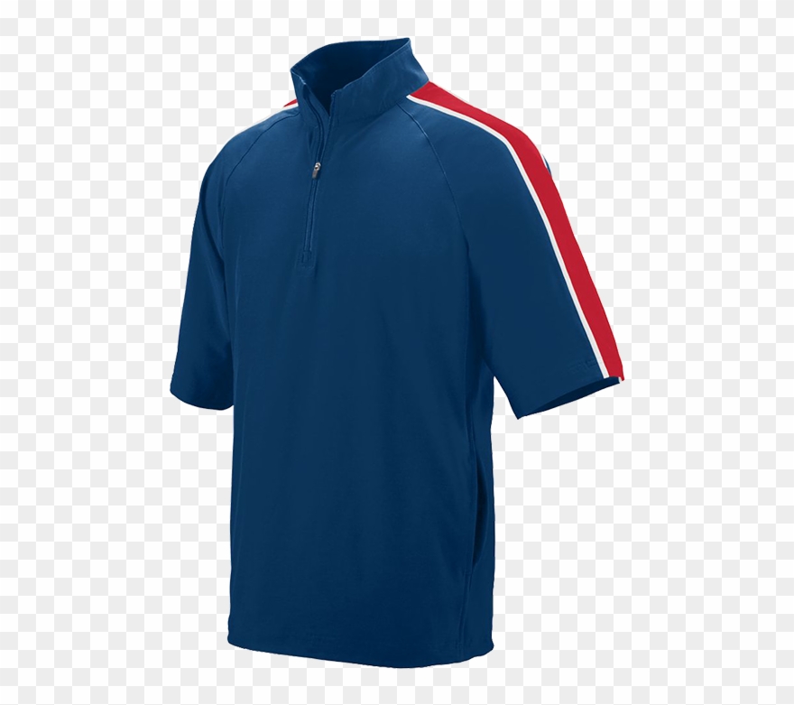 A3788 Augusta Quantum Short Sleeve Half Zip Pullover Clipart
