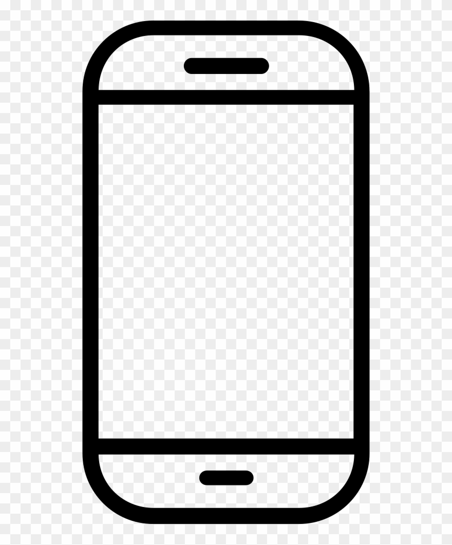 Tete Mobile Svg Png Icon Free Download - Phone Screen Icon Png Clipart