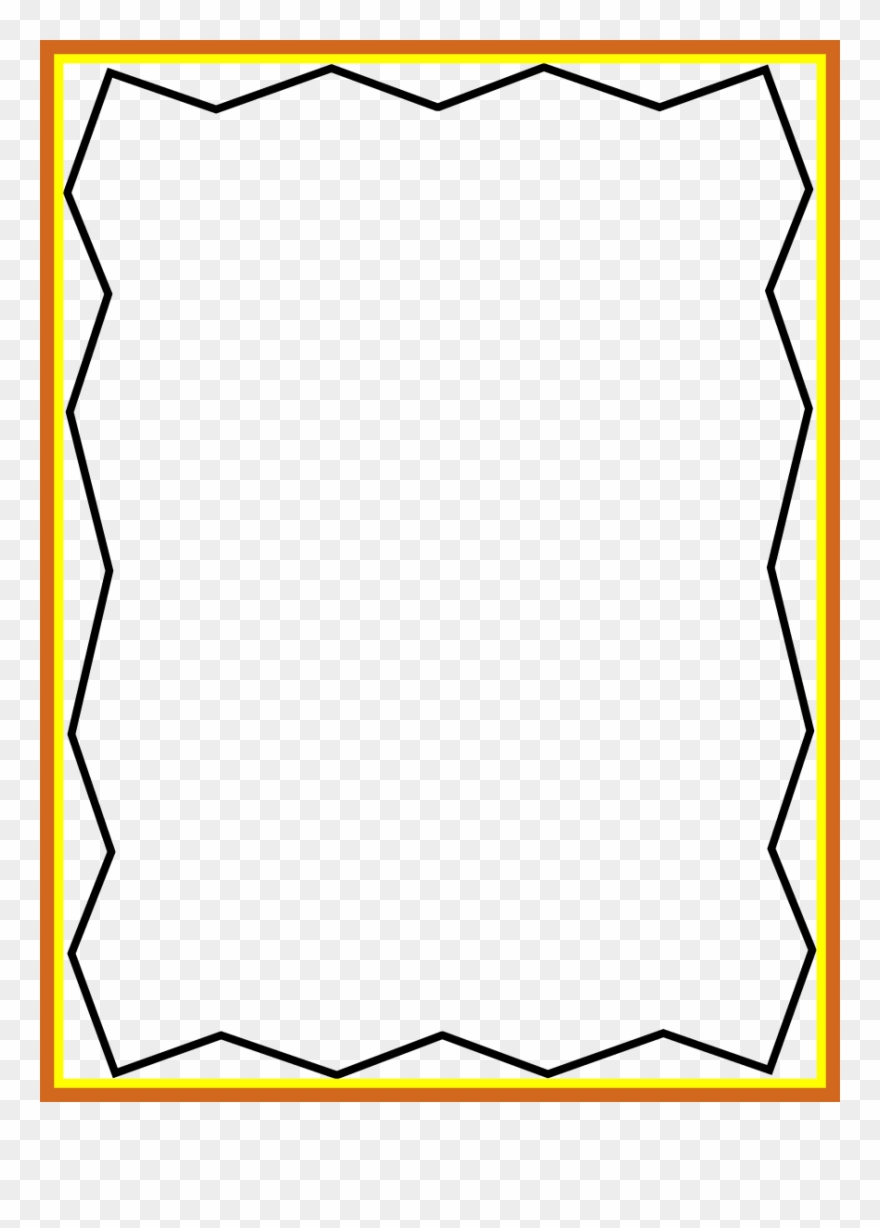 Clipart Border Line - Border - Png Download
