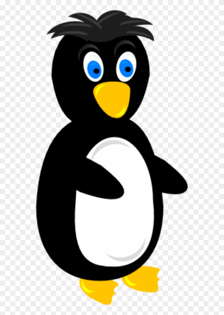 Penguin Looking Forward And Surprised - Animals In Arctic Clip Arts - Png Download
