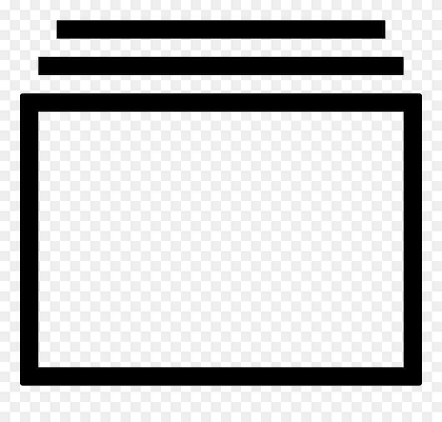 Vector Freeuse Empty Png Icon Free Download Onlinewebfonts - Leeres Rechteck Clipart