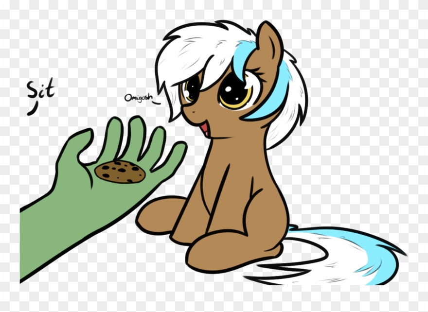 Neuro, Cookie, Food, Golden Eyes, Oc, Oc - Cartoon Clipart