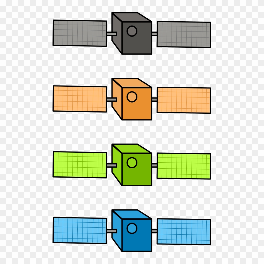 All Photo Png Clipart - Gps Satellite Blocks Transparent Png
