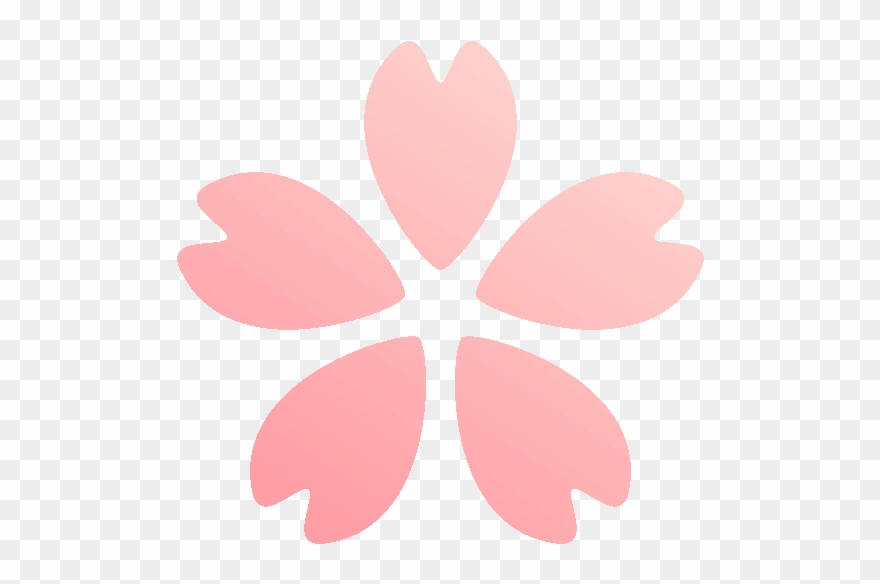 317 桜（アイコン - - 桜 マーク イラスト フリー Clipart