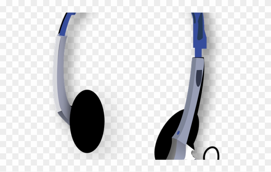 Computer Microphone Cliparts - Headphones With Microphone - Png Download