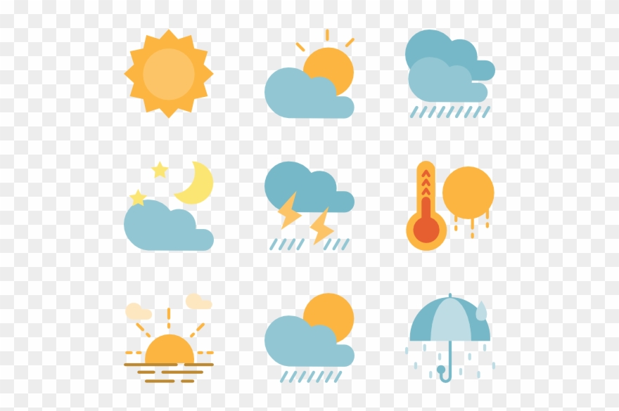 Weather Forecast - Weather Report Icon Png Clipart