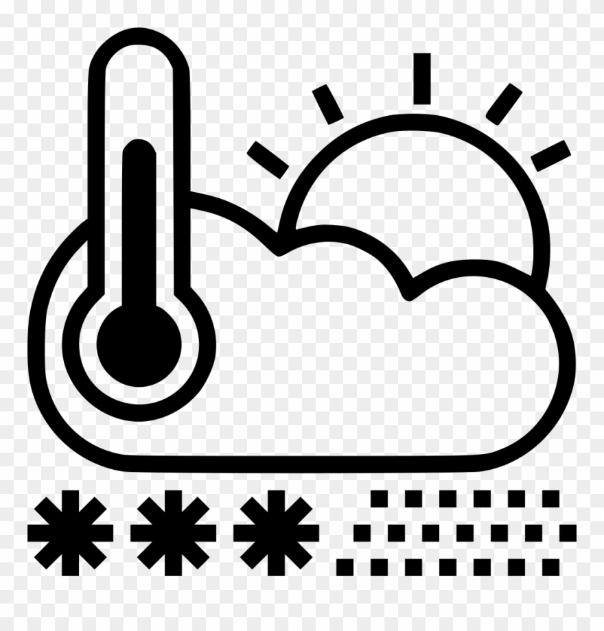 Weather Forecast Cloud Sun Rain Temperature Comments - Icon Clipart