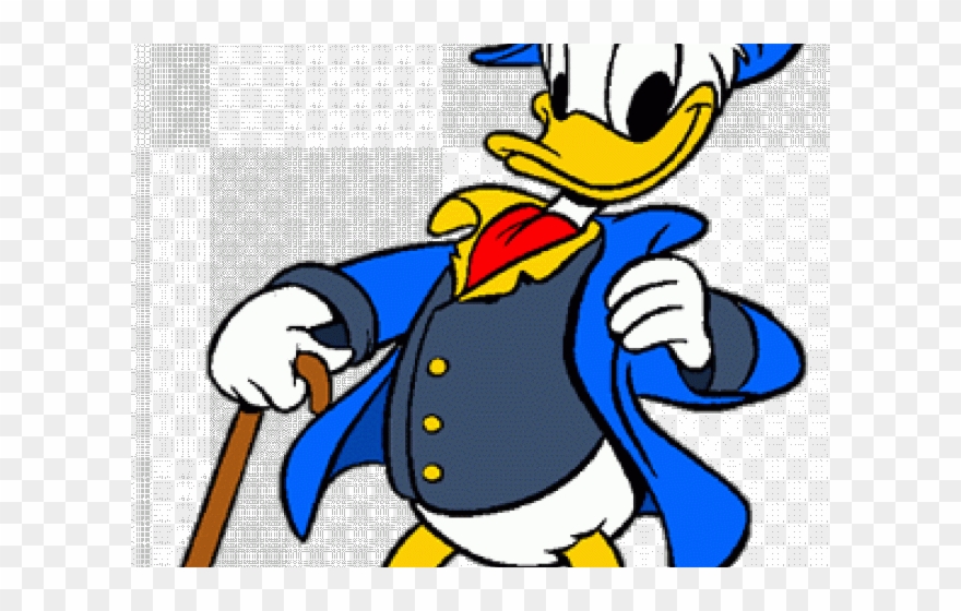 Donald Duck Clipart Blue - Mickey Mouse - Png Download