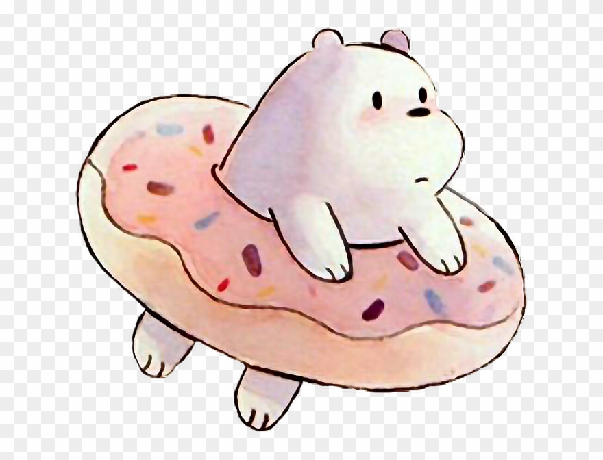 Osopolar Polar Escandalosos Donut Cute Freetoedit - Fondos De Pantalla De Los Osos Escandalosos Clipart