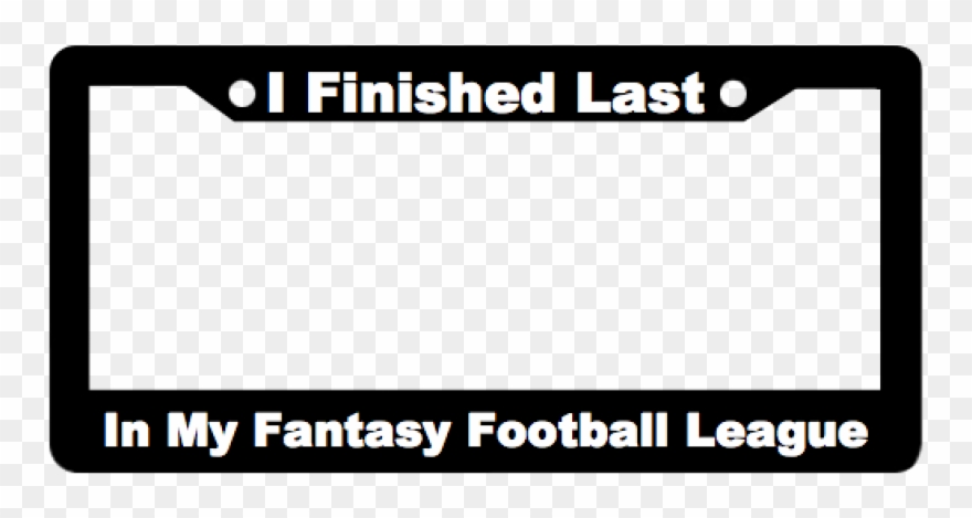 Fantasy Football League Names Transparent Background - Soccer Mom License Plate Clipart