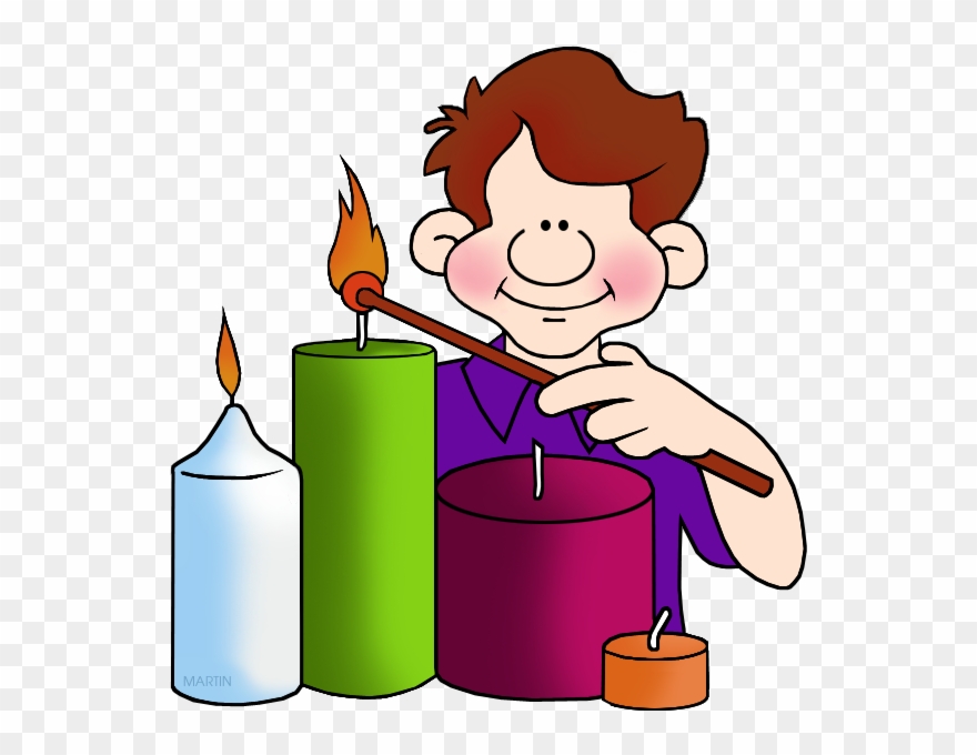 Candles - Pronoun Clipart