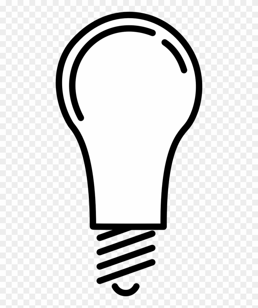 Vector - Lightbulb Clipart - Png Download