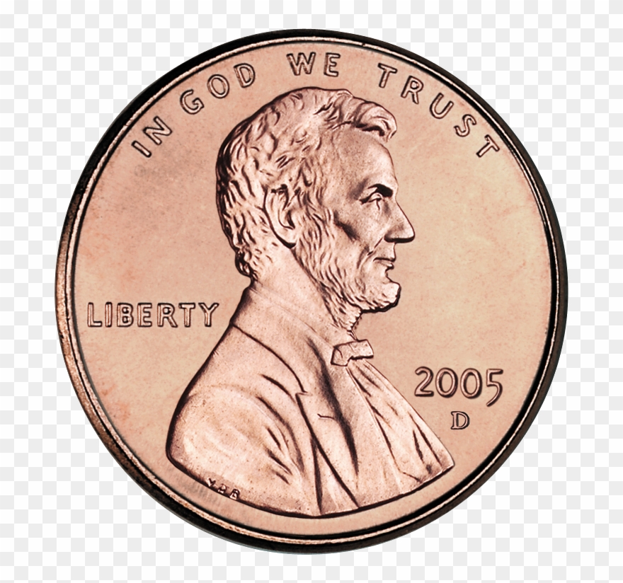2005 Penny Obv Unc D - Penny Png Clipart