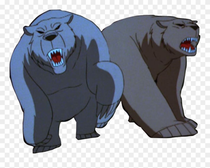 Notchka And Shaka - Batman Subzero Polar Bears Clipart
